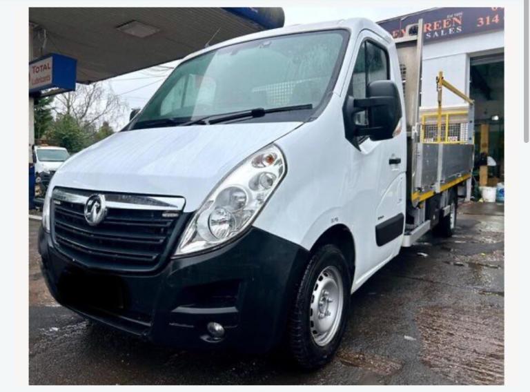 VAUXHALL MOVANO 4M DROPSIDE BODY 2.3 CDTi 3500 BiTurbo 2018