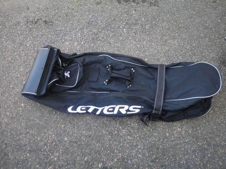 Golf travel / airline / holidays / transportation, padded wheeled bags, various prices 