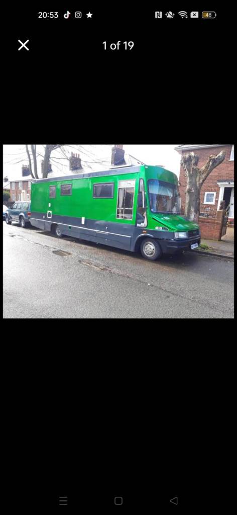 Iveco motorhome campervan 