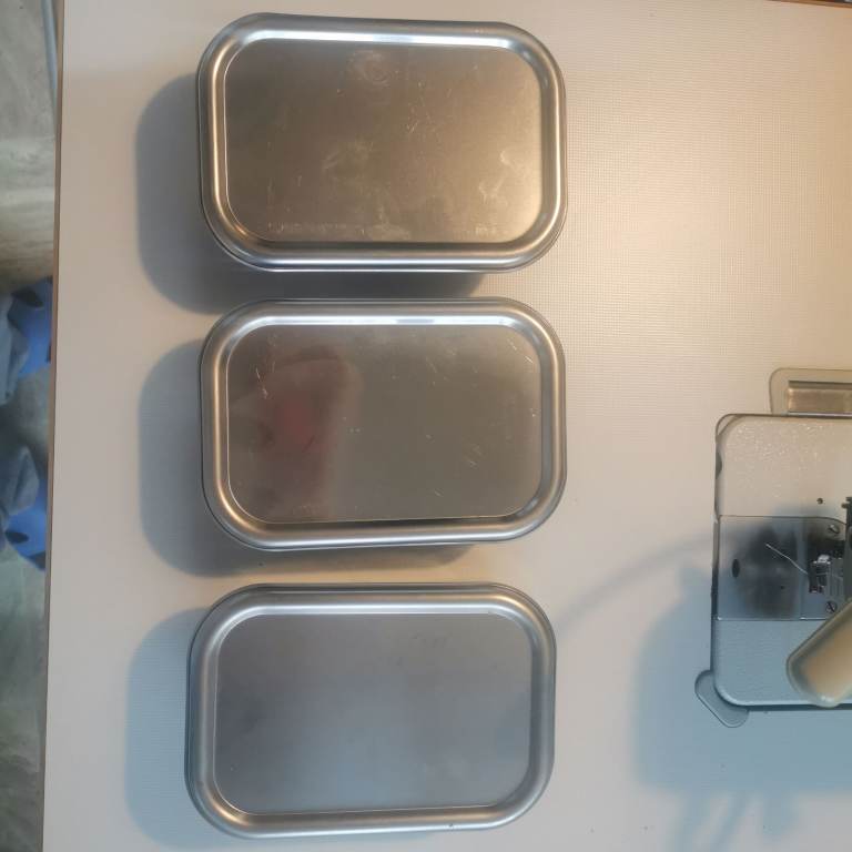 3x stainless steel container, MADE IN JAPAN