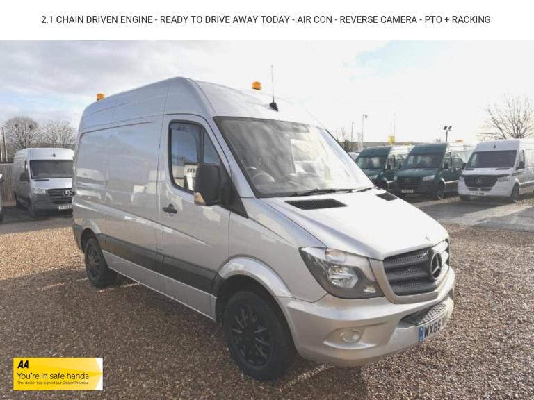 2015 Mercedes-Benz Sprinter 2.1 313 CDi BlueEFFICIENCY Panel Van 4dr Diesel Manual RWD L1 H3 (211...