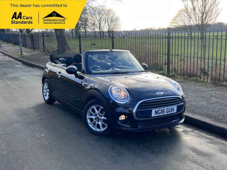 2016 16 MINI CONVERTIBLE 1.5 COOPER CONVERTIBLE 2DR PETROL MANUAL EURO 6 (S/S) (