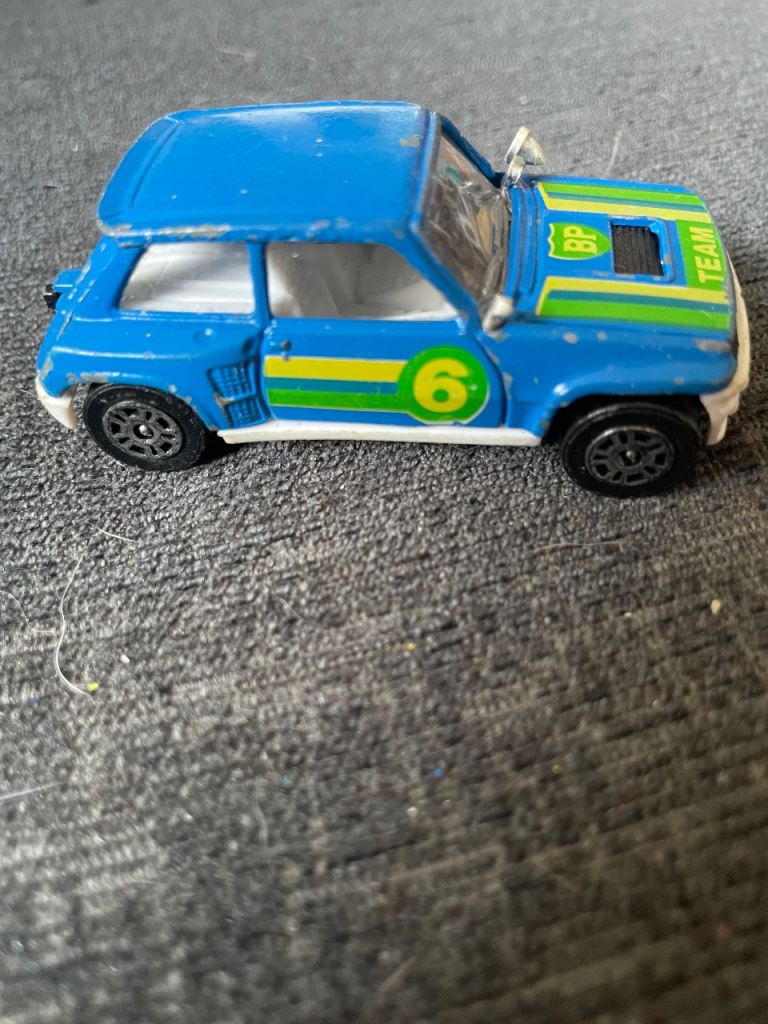 vintage Corgi Renault 5 Turbo Team BP Rally Car