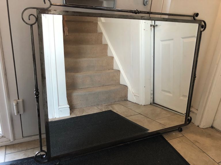 image for Large metal mirror