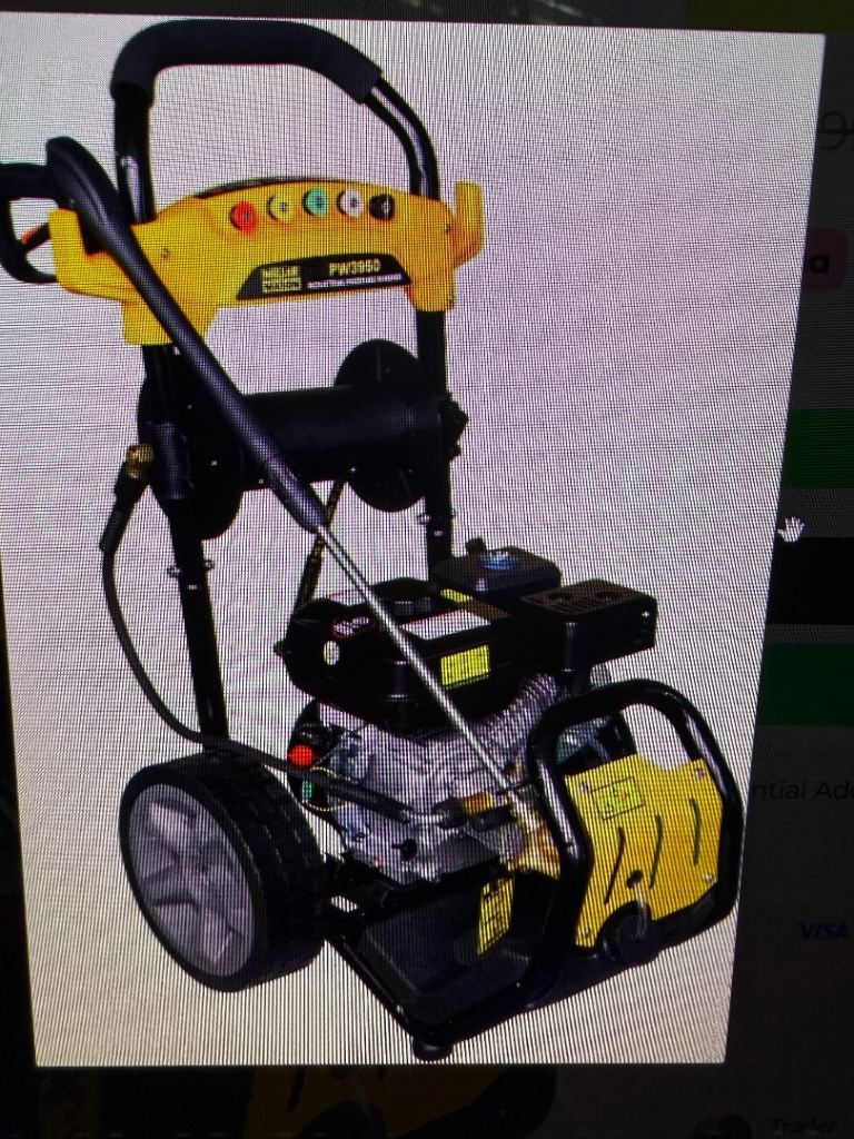 Miller Mason PW3950 Industrial Pressure Washer 8HP Petrol Engine