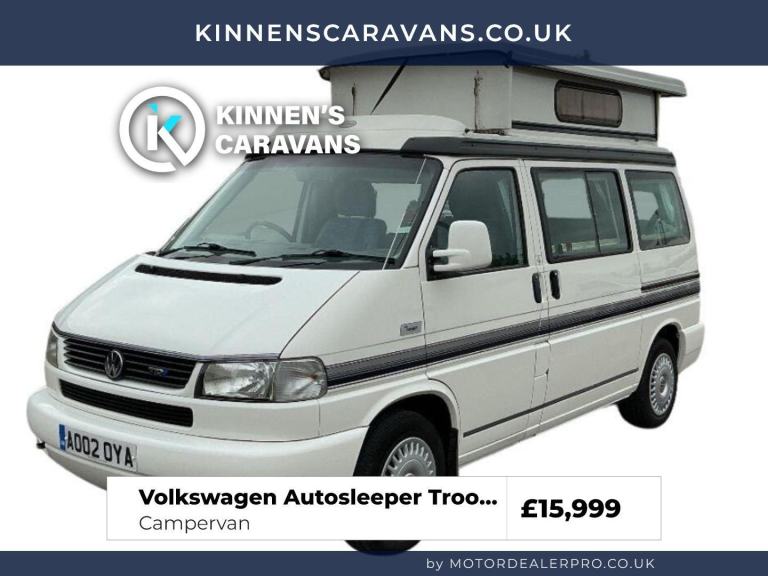 2002 Volkswagen Autosleeper Trooper Campervan