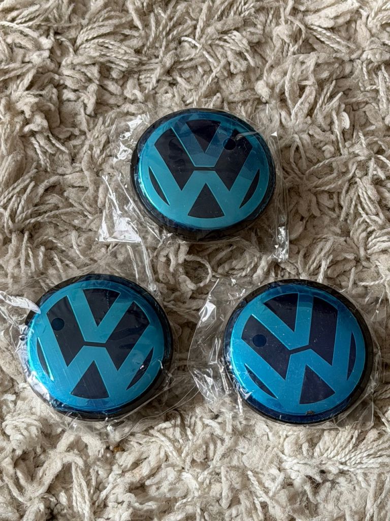 Volkswagen wheel center caps