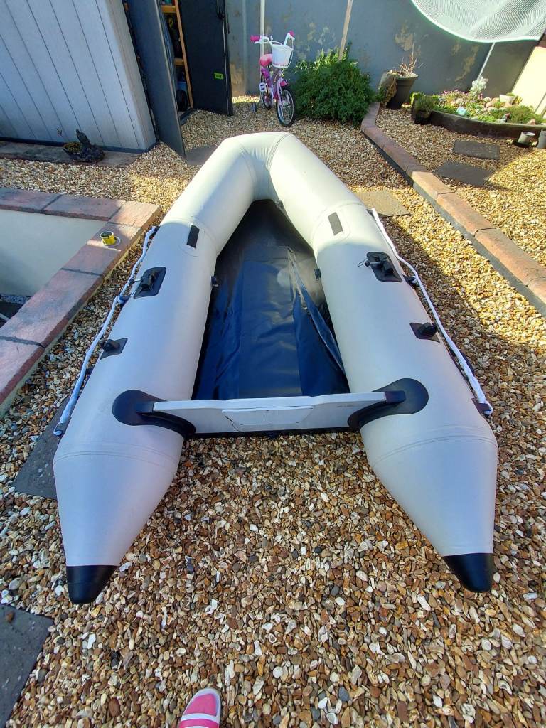 3 man Inflatable boat with paddles etc