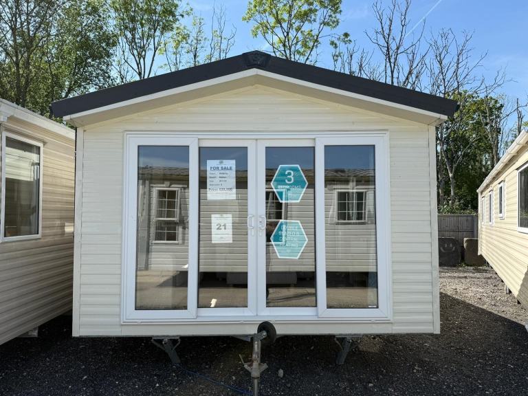 3 Bed 2022 Static Caravan -DG, CH, Patio Doors - Offsite for Own Land / Farms