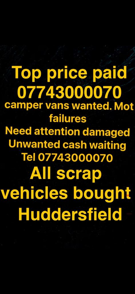 Huddersfield and West Yorkshire area 