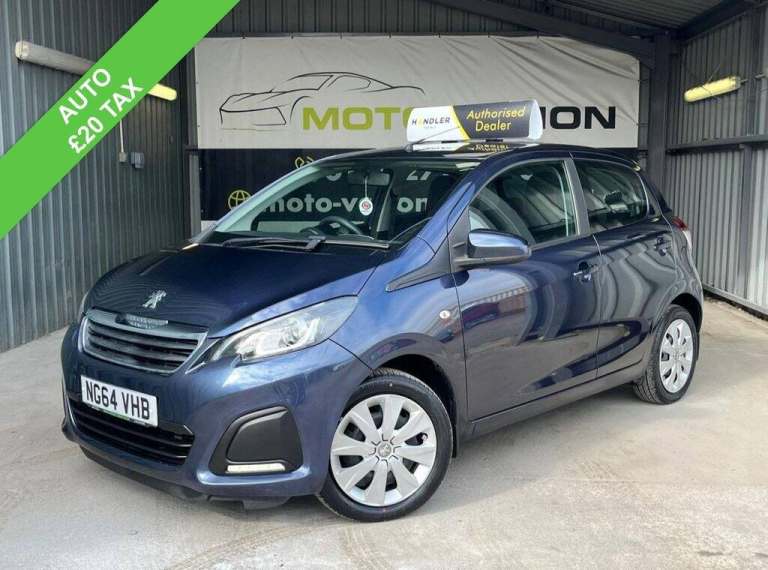 2015 Peugeot 108 1.0 VTi Active Hatchback 5dr Petrol 2 Tronic Euro 5 Euro 5 (68 ps) Hatchback Pet...