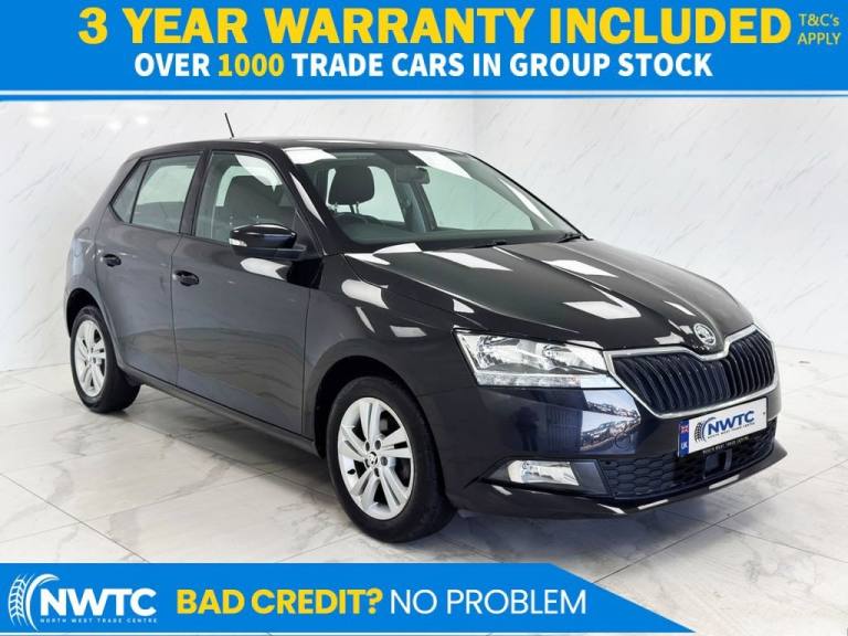 2019 Skoda Fabia 1.0 SE Hatchback 5dr Petrol Manual Euro 6 (s/s) (60 ps) 2 FORMER OWNERS Hatchbac...