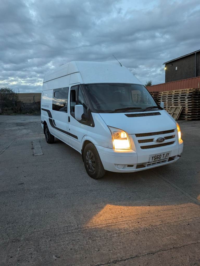 FORD TRANSIT 115 T 350 RWD CAMPER VAN EURO 4 MOT AND TAX