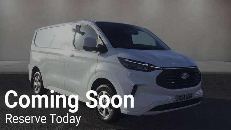 2024 Ford Transit Custom 2.0 EcoBlue 136ps H1 Van Limited PANEL VAN DIESEL Manual