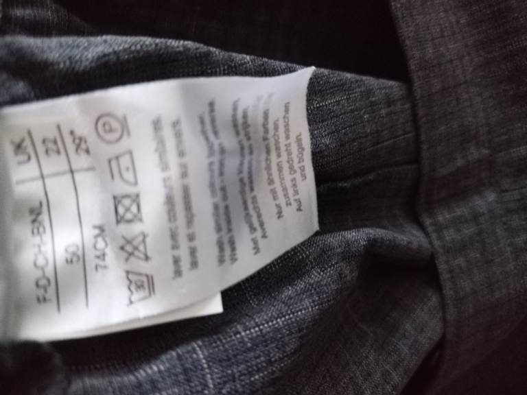 Damart Ladies Grey Check Trousers