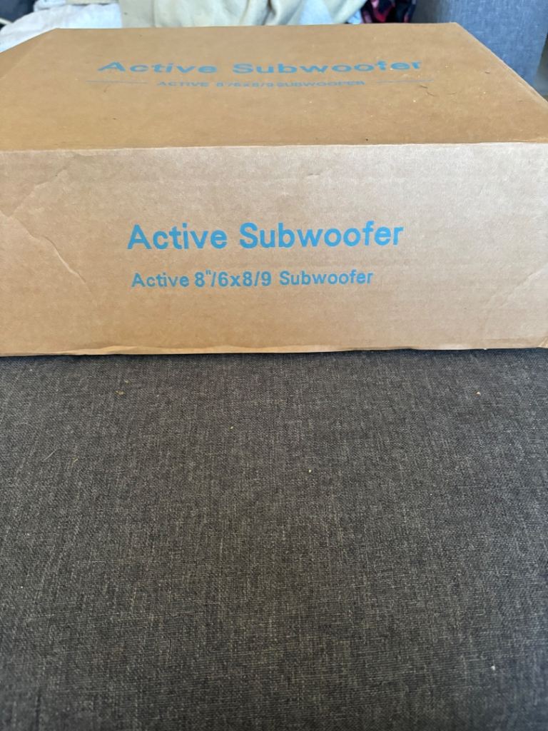 Brand New Active Subwoofer – used once for a week
