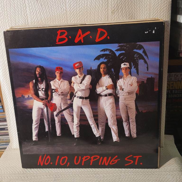 B.A.D. - No. 10, Upping St. Vinyl LP – Classic Big Audio Dynamite Album. R2/6