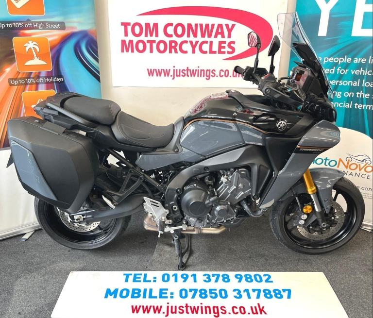 YAMAHA TRACER 9 GT PLUS, 2024(74), ONLY 2,627 MILES, FSH, SUPERB BIKE, £10,995