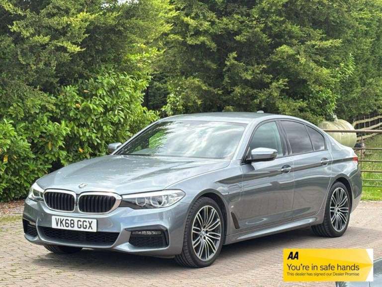 2018 BMW 5 Series 2.0 530e 9.2kWh M Sport Auto Euro 6 (s/s) 4dr SALOON Petrol/Electric Hybrid Aut...