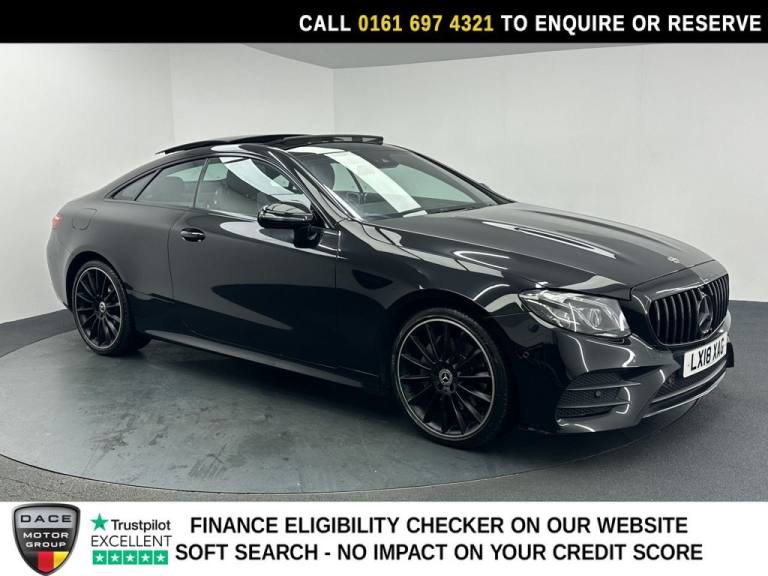 2018 Mercedes-Benz E Class 2.0 E220d AMG Line (Premium Plus) Coupe 2dr Diesel G-Tronic+ Euro 6 (s...