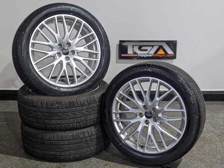 20" GENUINE OEM AUDI Q5 ALLOY WHEELS & TYRES 80A601025AB