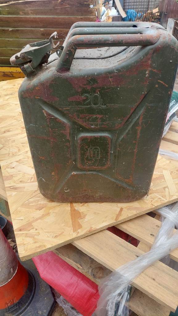 20 litre metal jerry can