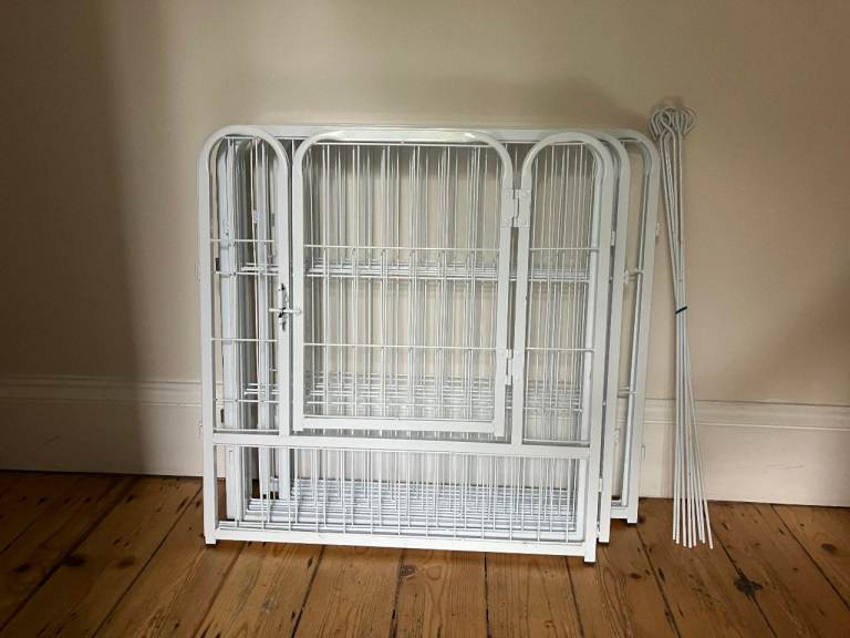 Puppy Playpen in white