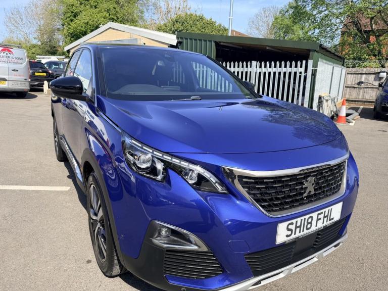 PEUGEOT 3008 1.5 BlueHDi GT Line Blue Manual Diesel 2018