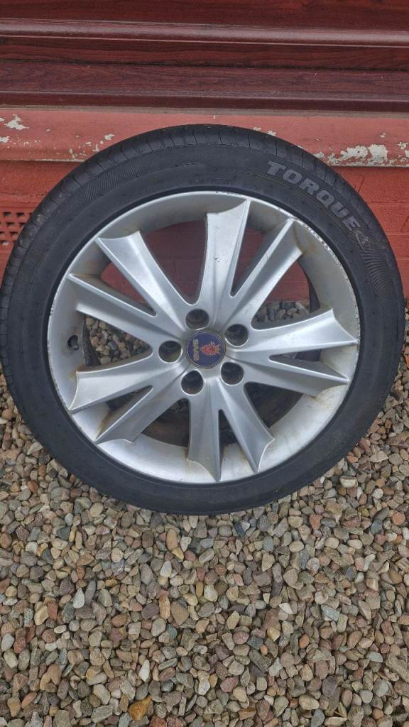 Saab 9 3 anniversary single alloy 17'