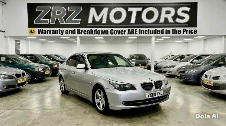 2009 BMW 5 Series 3.0 525i SE Steptronic Euro 4 4dr SALOON Petrol Automatic