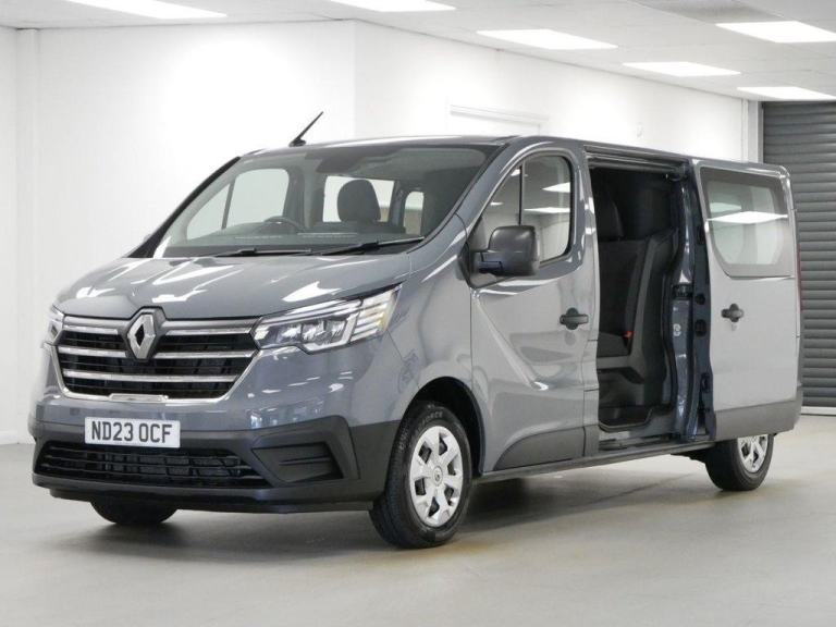 2023 RENAULT TRAFIC LL30 2.0 BLUEDCI 130 BHP LONG BUSINESS + 6 SEATER CREWCAB