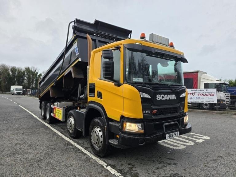 2019 Scania P410 XT 8x4 tipper