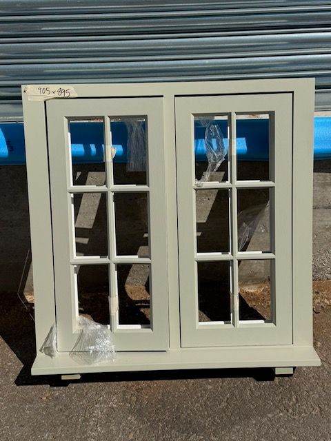 Softwood Double casement window with 2 openers 