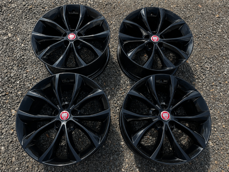 🔥 £450 – Genuine Jaguar 18” OEM Alloy Wheels – Powder Coated in YOUR Choice of Colour 🔥