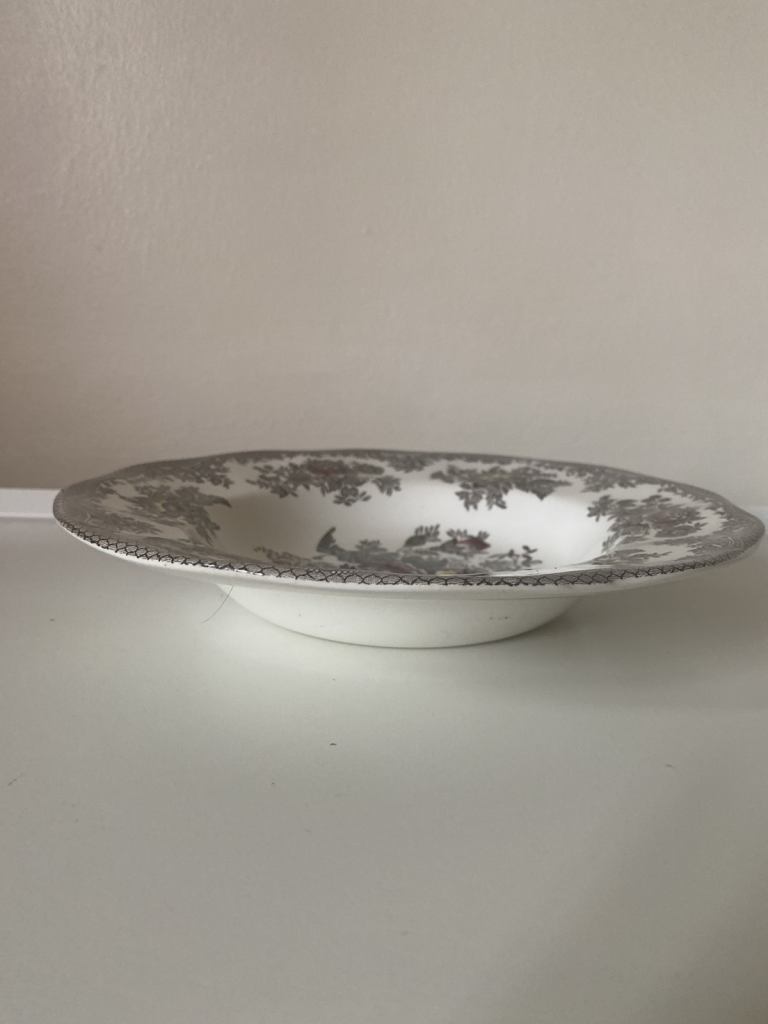 Enoch Wedgwood tunstall dinner plates . Set of 4