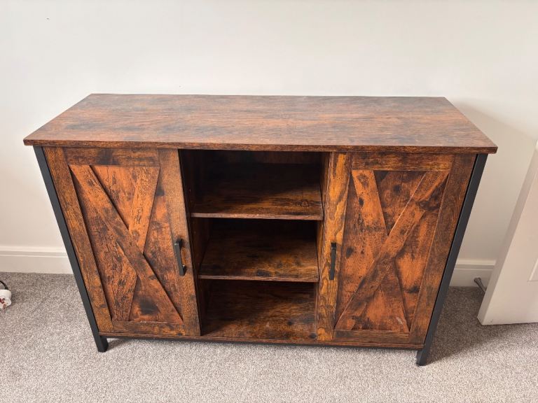 Dark Wood TV Unit 