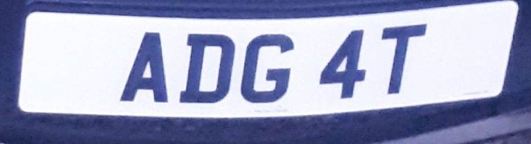 ADG 4T Cherished Registration