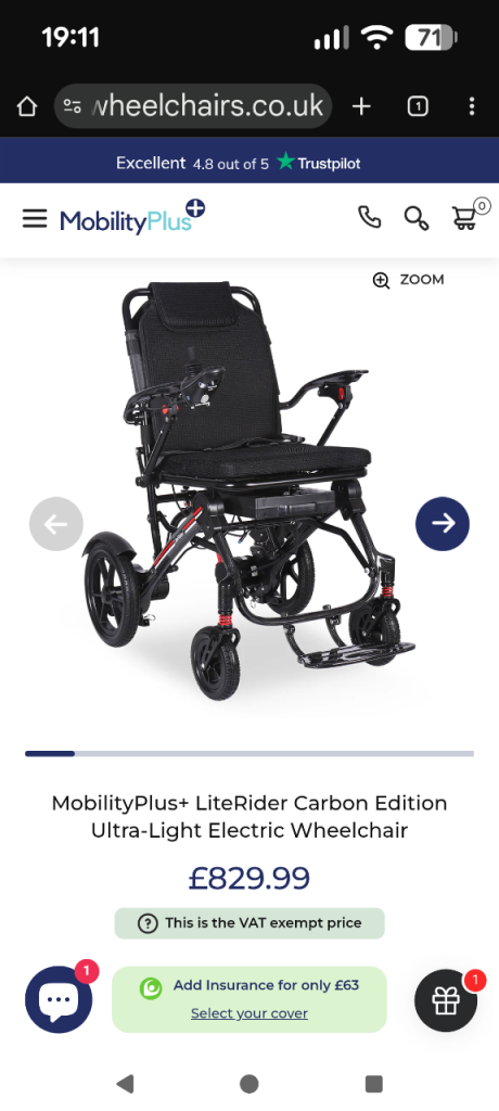 Mobility scooter like new