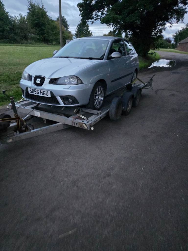 Twin axle transport trailer 