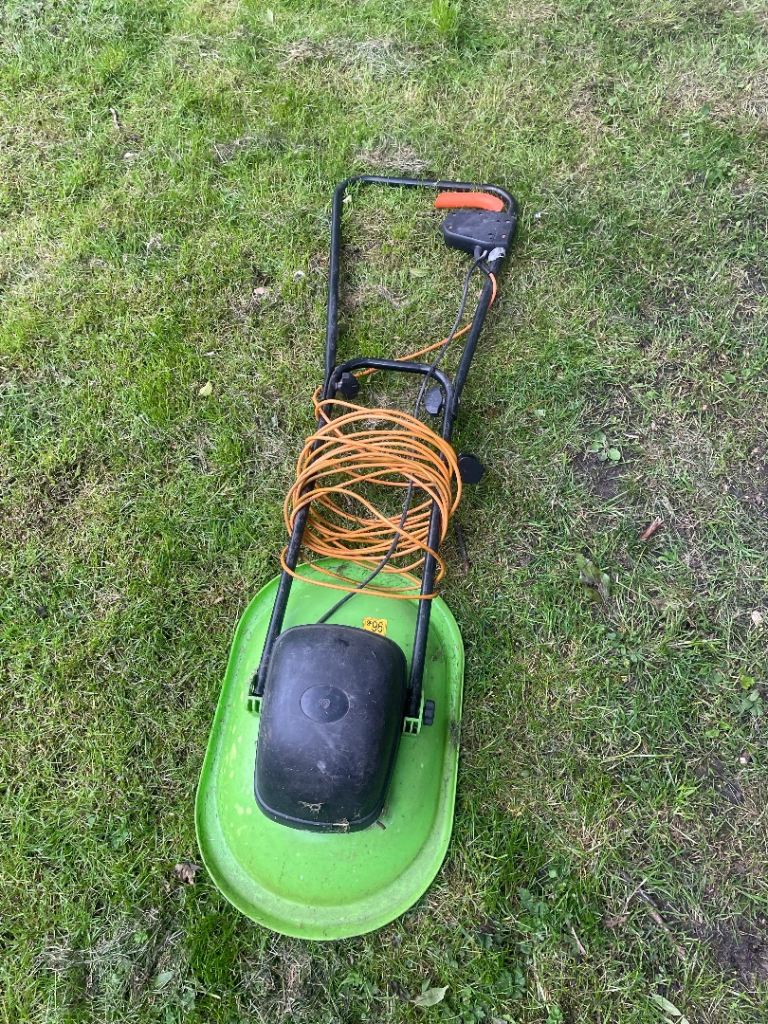 Small Green Hover Electric Mower for Sale 🌱