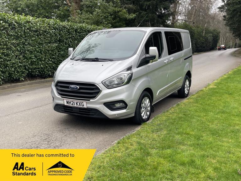 2021 Ford Transit Custom 2.0 320 EcoBlue Limited Crew Van Double Cab 5dr Diesel