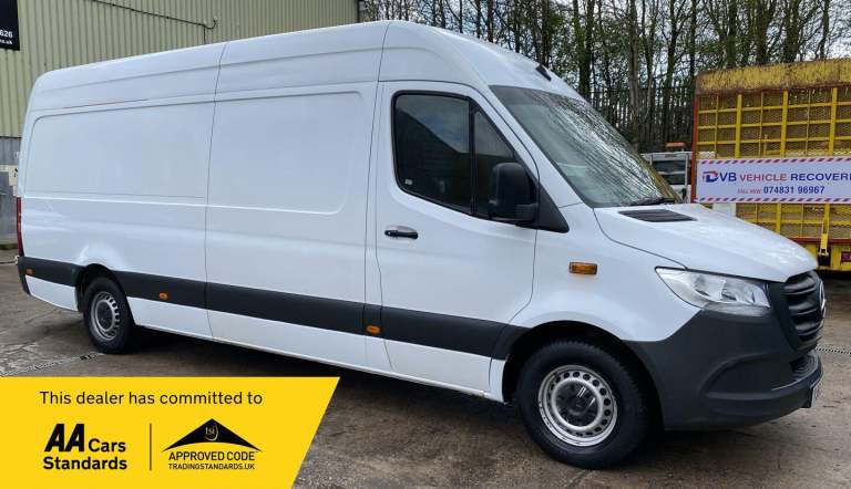 2019 Mercedes-Benz Sprinter 3.5t H2 Van PANEL VAN DIESEL Manual