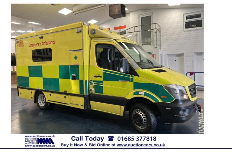 2015 Mercedes-Benz Sprinter 519 3.0CDI 190PS AUTO AMBULANCE / CAMPER ----------------------------...