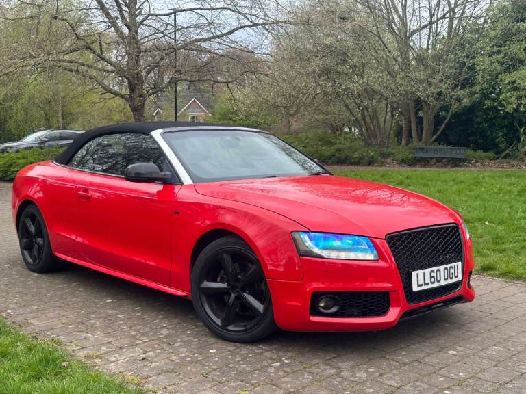 2011 Audi A5 Cabriolet 2.0 TDI S line fully loaded heated seats with heated neck heaters 