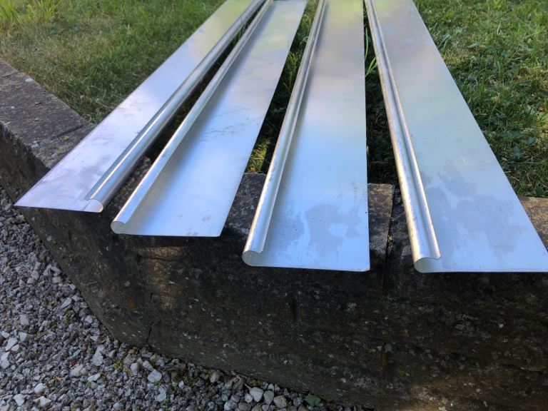 UFH spreader plates for timber joist under floor heating for 15-16 mm pipes