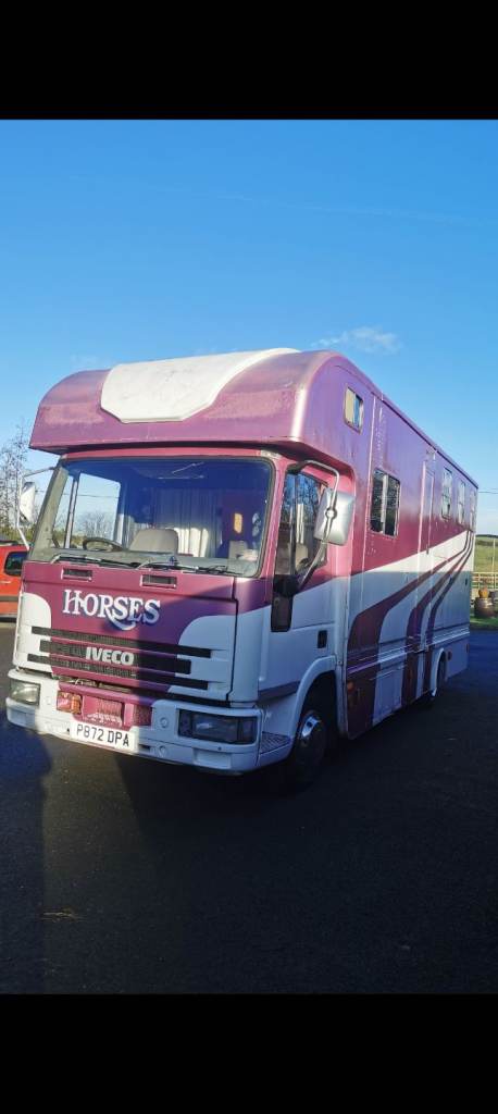 Horse lorry horse box horse trailer