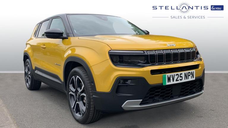 2025 Jeep Avenger 54kWh e-Summit SUV 5dr Electric Auto (156 ps) SUV Electric Automatic