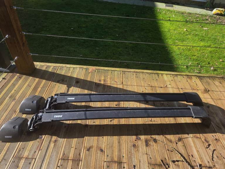 Thule Black WingBar Edge for Audi A6 Avant 2011-2018 