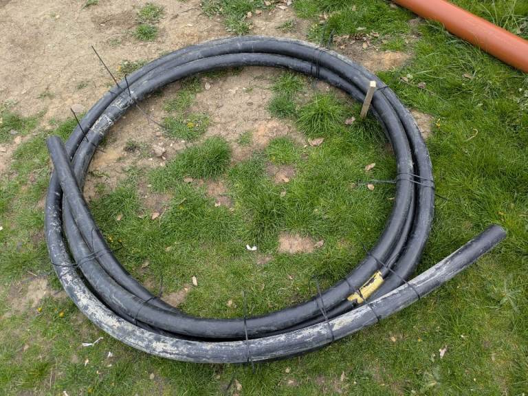 Waste pipe / ducting 63mm HDPE