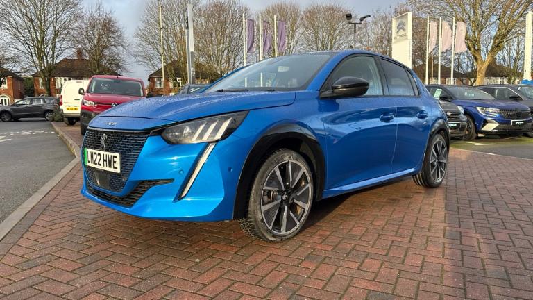 2022 Peugeot 208 50kWh GT Hatchback 5dr Electric Auto (7kW Charger) (136 ps) Hatchback Electric A...